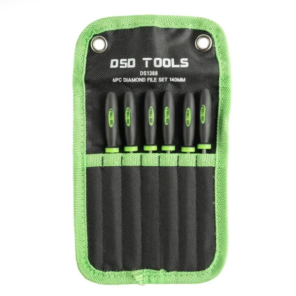 Set of 6 Needle Files 140 mm DS1388