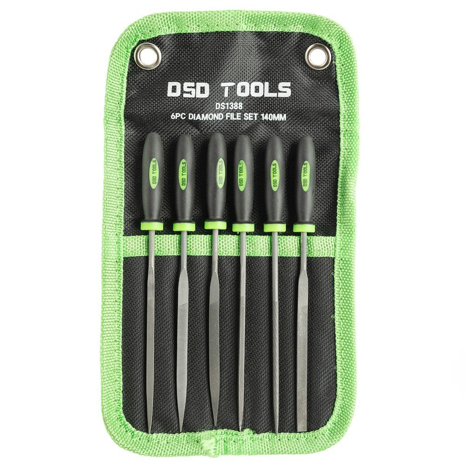 6 dalių adatinių dildžių rinkinys 140 mm DS1388