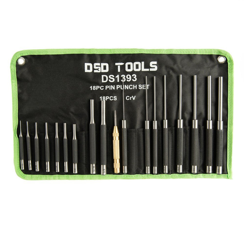 Set of 18 Pin Punches DS1393