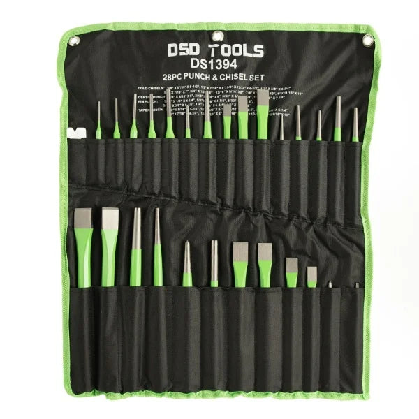28 PCS Punch and Chisel Set DS1394
