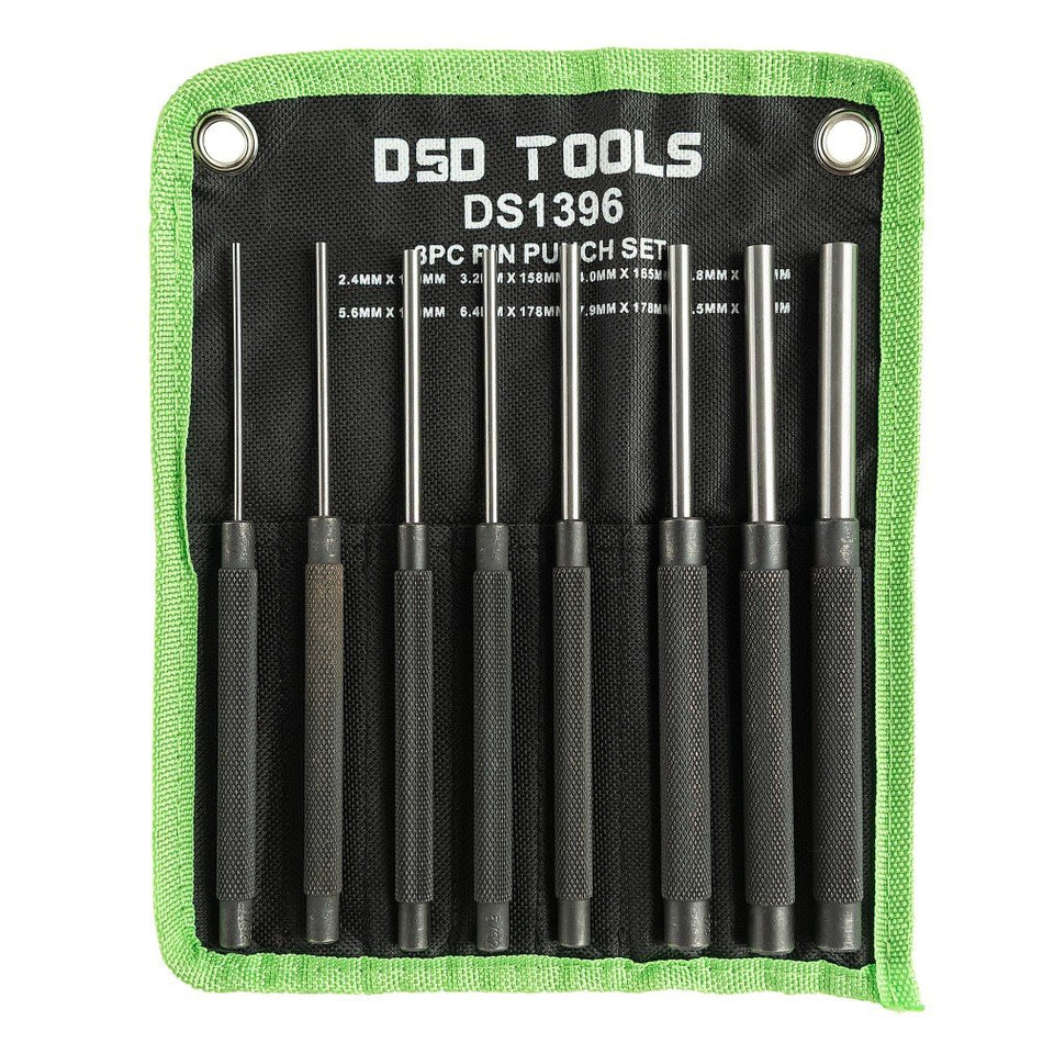 Set of 8 Drill Bits 2.4 - 9.5 mm DS1396