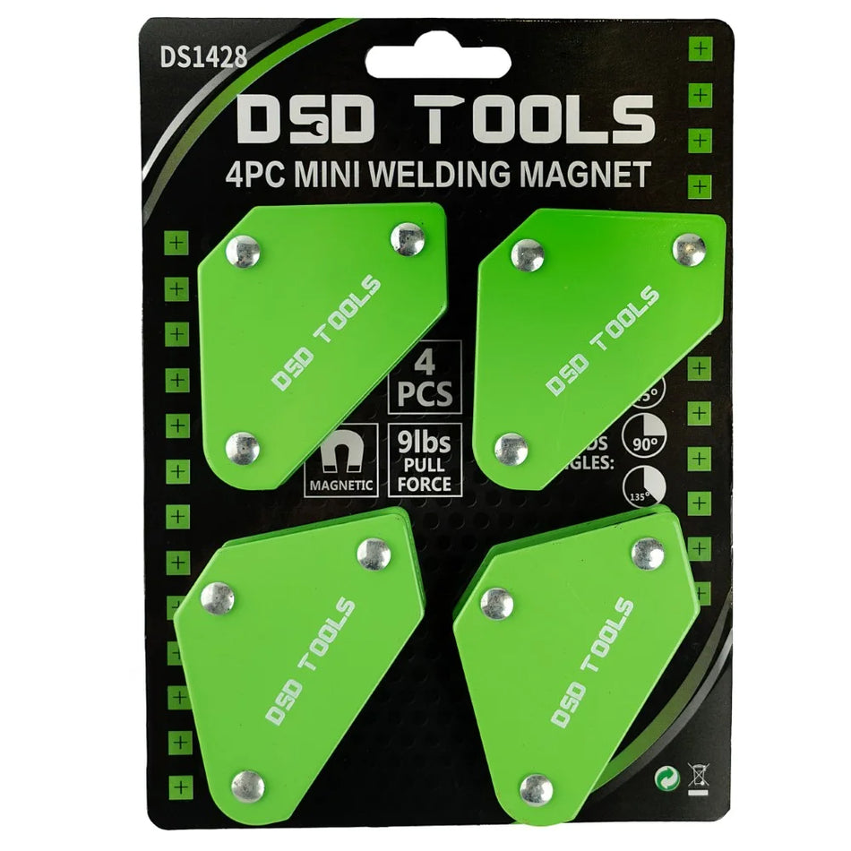 4 PCS. MINI WELDING MAGNETS DS1428