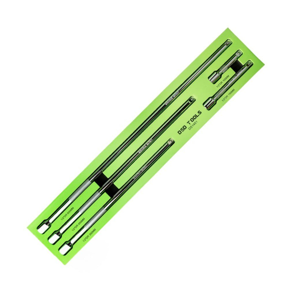5 PCS. 1/2" STEEL LONG EXTENSION RODS DS1461