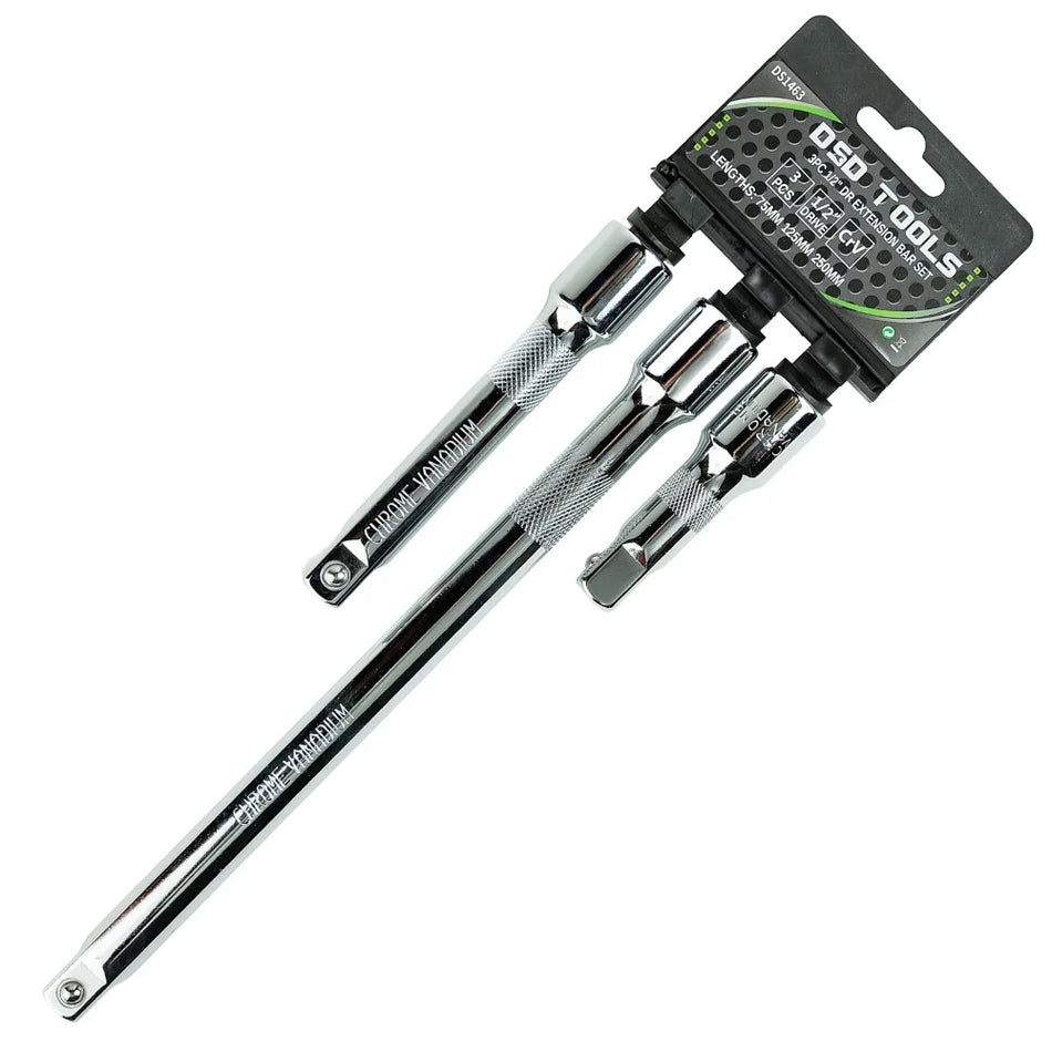 3 PCS. 1/2" EXTENSION SET DS1463