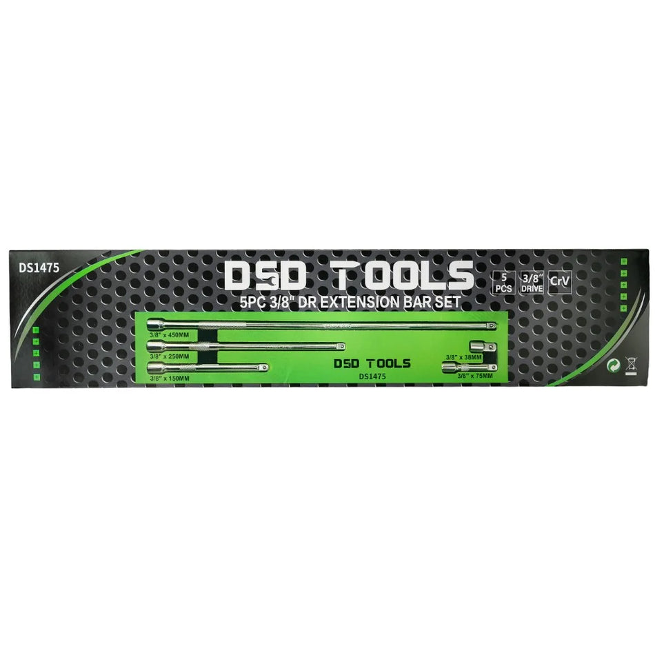 5 PCS. 3/8" EXTENSION ROD SET DS1475