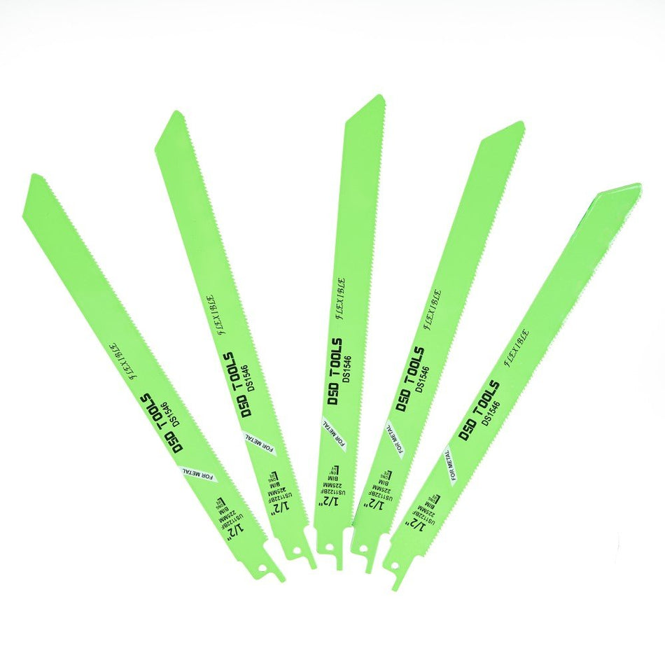 5 vnt. 225 mm tiesinio pjūklo geležtė metalui DS1546