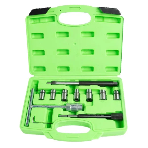 10-piece diesel injector seat cutter set DS1641