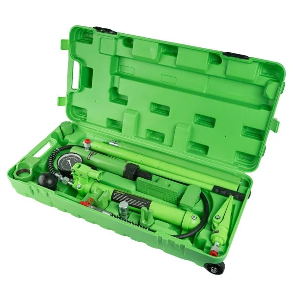 10 TON HYDRAULIC PORTABLE SET WITH ACCESSORIES DS1834