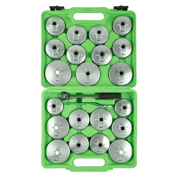 23-PIECE CUP-TYPE OIL FILTER WRENCH SET DS1837
