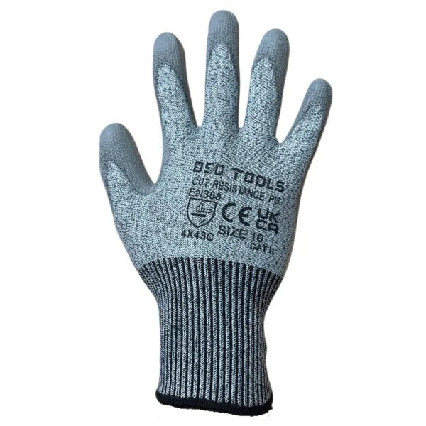 ATSPARIOS CUTTING LEVEL 5 PROTECTIVE WORK GLOVES SIZE XL - PACK OF 12 PAIRS DS2001