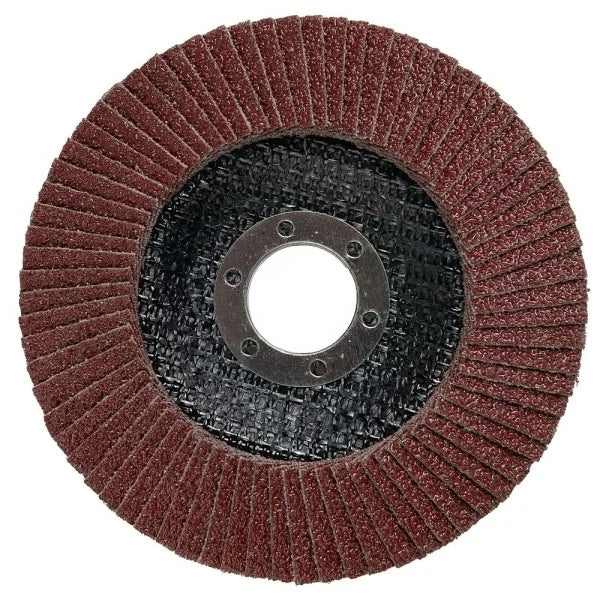 METAL GRINDING FLAP DISC 40 GRIT (4 1/2") 115MM X 22.2MM, 10 PCS. DS3006